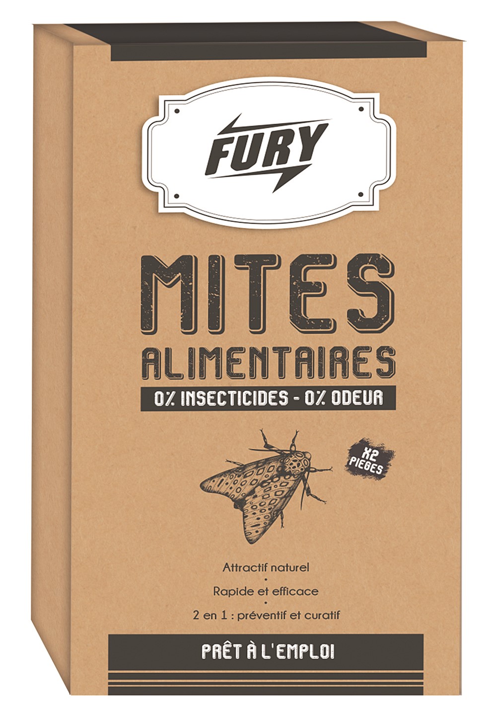 Piège à mites alimentaires X2 FURY